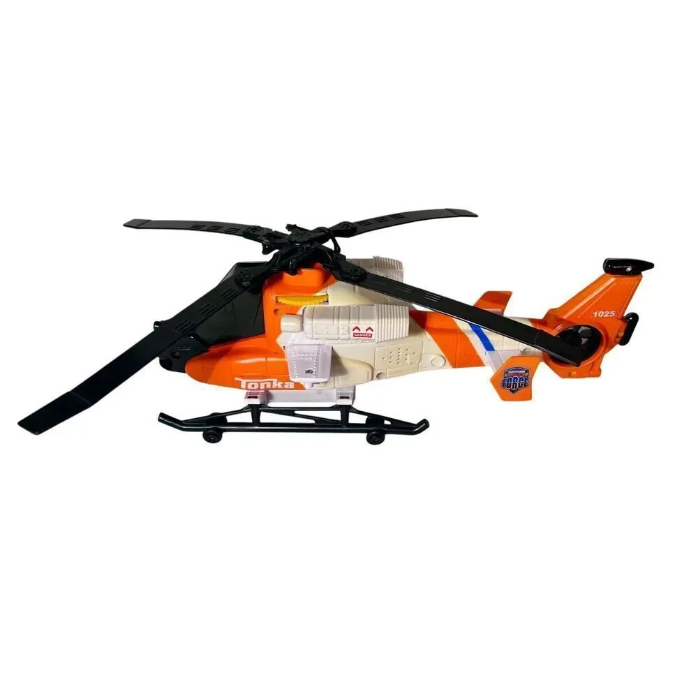 2014 Hasbro Tonka Coast Guard Search & Rescue Helicopter Sound & Lights Works